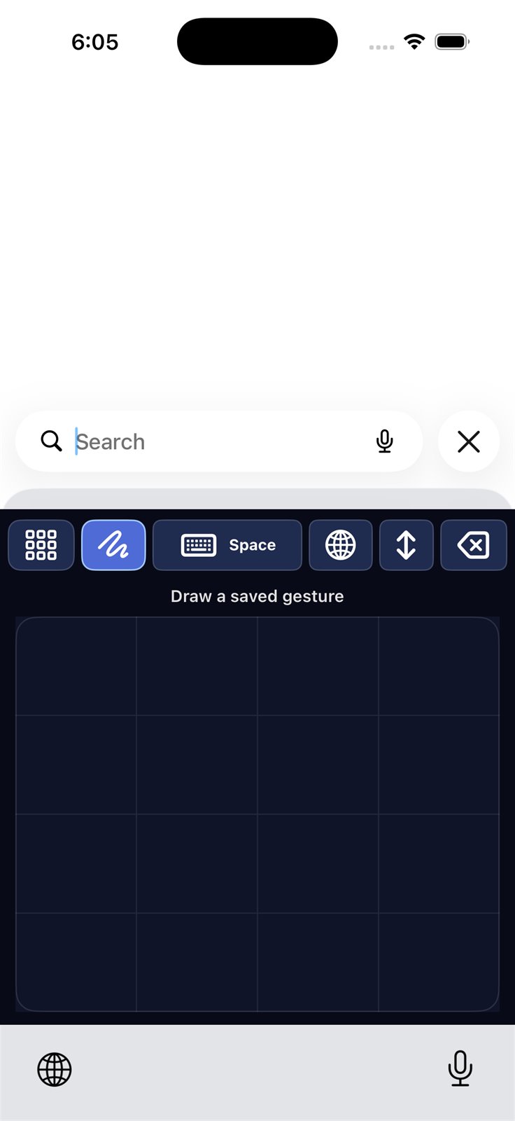 ETalken trained input keyboard